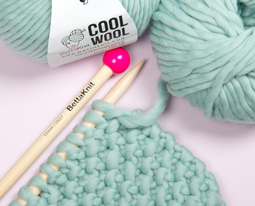 imparare a lavorare ai ferri_filato grosso