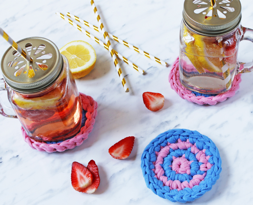 schema gratuito sottobicchieri