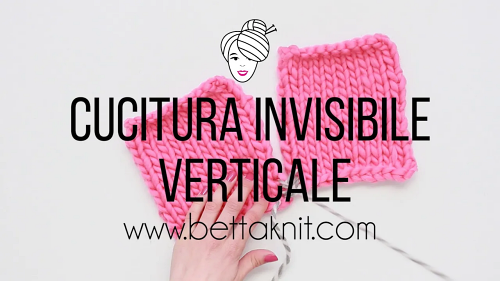 CUCITURA INVISBILE VERTICALE