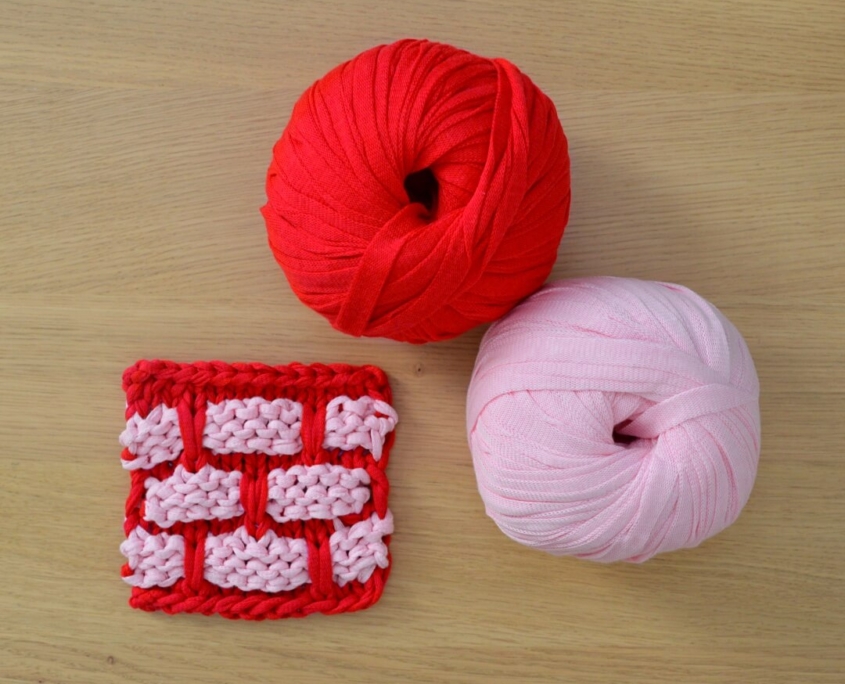 Combinazione colori per il Punto Mattone Bicolore