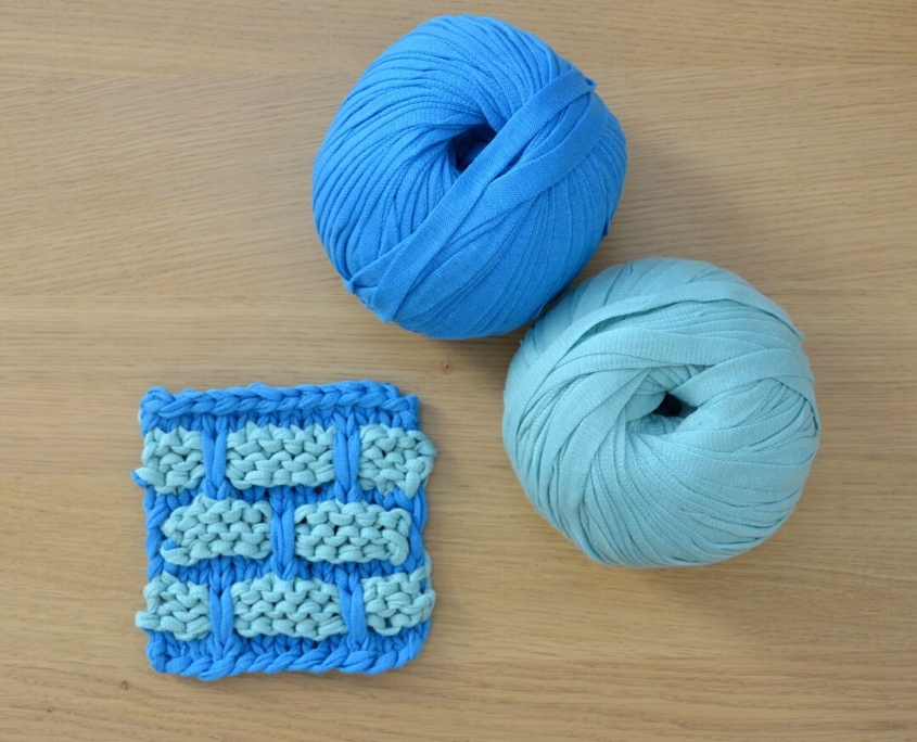 Combinazione colori per il Punto Mattone Bicolore