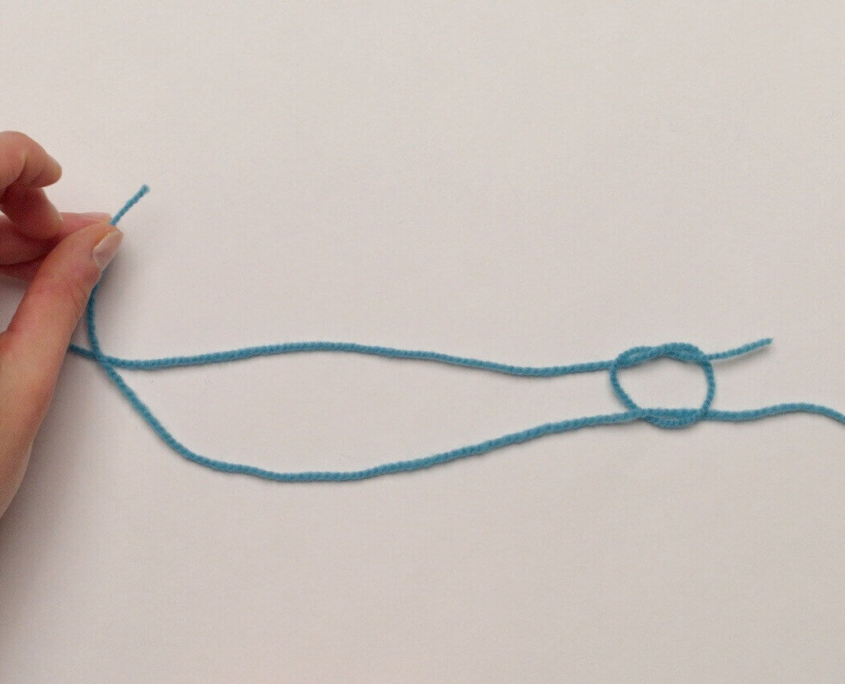 How to join two yarn balls with the Magic Knot
