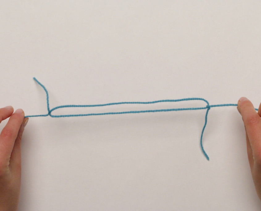 How to join two yarn balls with the Magic Knot