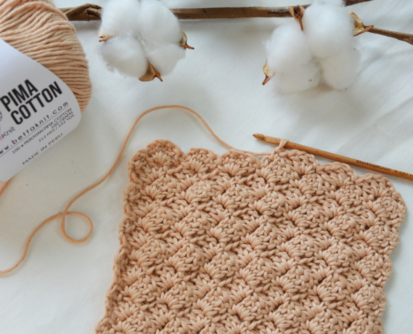 punto tulipano a uncinetto