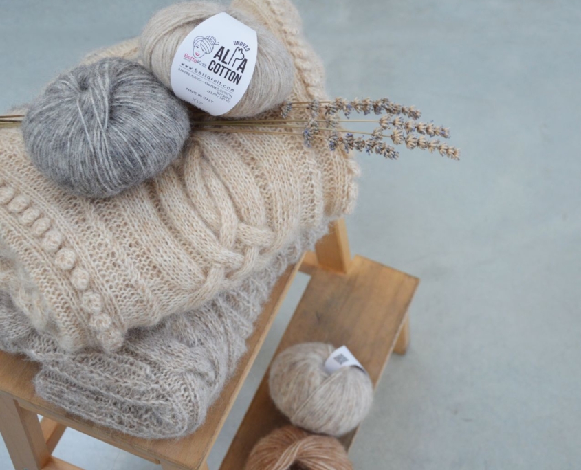 Slow knitting, maglioni lavorati a maglia