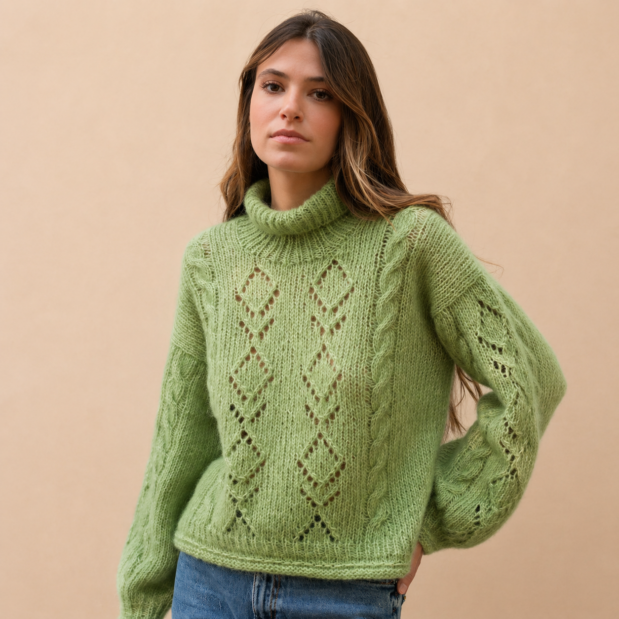 maglione lavorato a maglia Clara Sweater Bettaknit