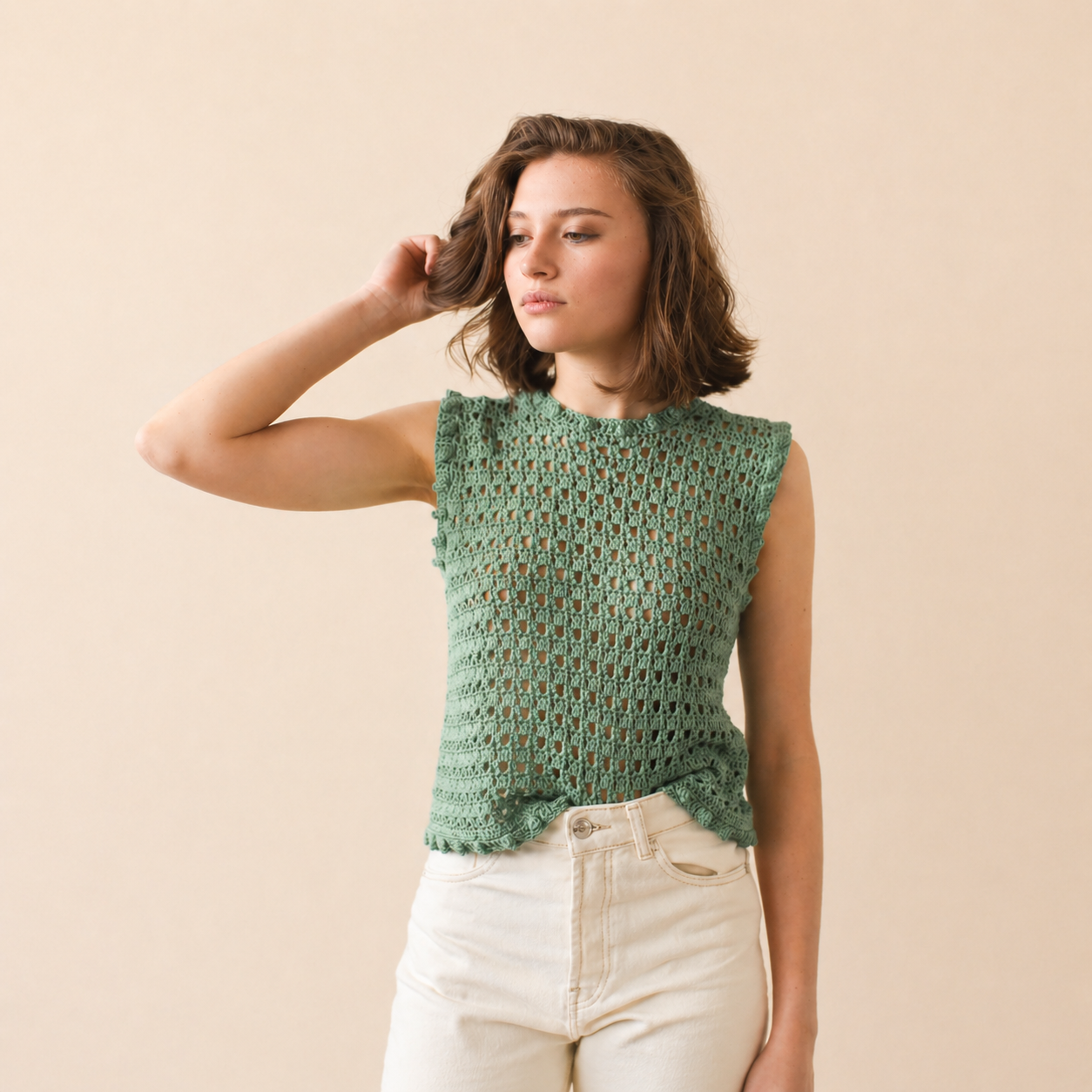 top all’uncinetto Luna Top Bettaknit